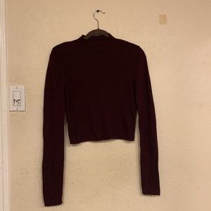 COPY - Forever 21 Cropped Half Turtleneck Sweater